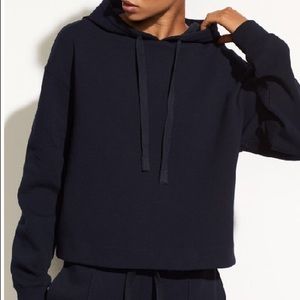Vince coastal blue large cinch hoodie nwt